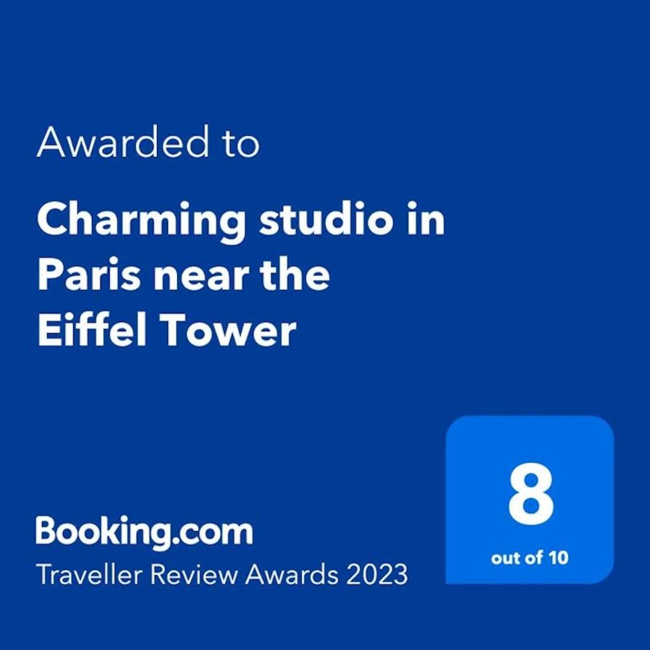 Charming Studio In Paris Near The Eiffel Tower Eksteriør bilde